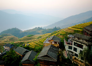 Longji Terraced Fields in Ping'an Village 