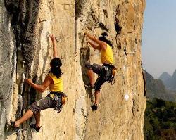 Rock Climbing in Yangshuo