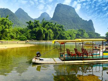 Bamboo Rafting