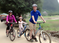 cycling in yangshuo countryside